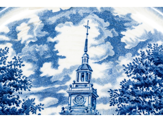 Collection Of English Blue And White Transferware