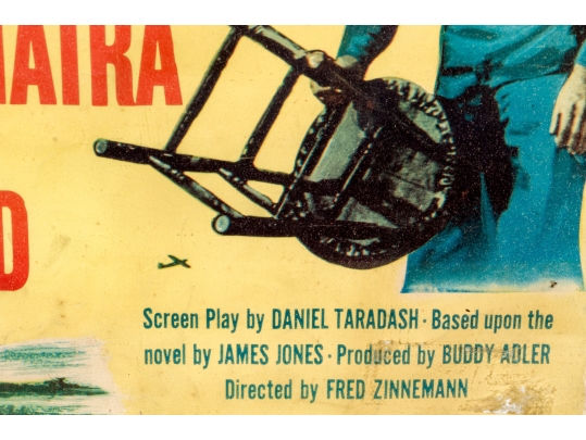 Collection Of Seven 1930's Stamford Theatre Movie Posters And  A 1953 Movie Poster