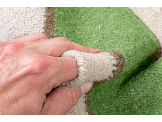 Hand Woven Wool 'Alameda' Surya Carpet, 8' X 5', New