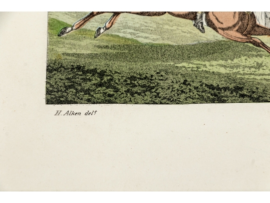 Collection Of A Variety Of Watercolors With Willi Hartung And Two Color Prints 