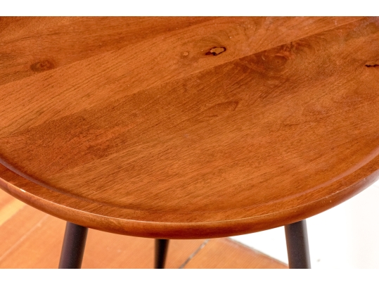 Pair Of Chic Tray Top End Tables