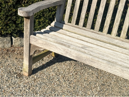 Smith & Hawken Teak Bench (1 Of 2)