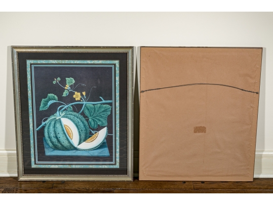 After George Brookshaw (British, 1751-1823) Prints Of Melons
