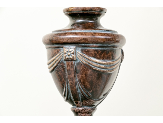 Handsome Candelabra Form Floor Lamp