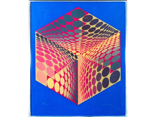 Victor Vasarely (Hungarian-French, 1906-1997) 