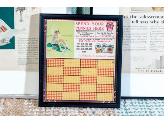 Collection Of Five Framed Works