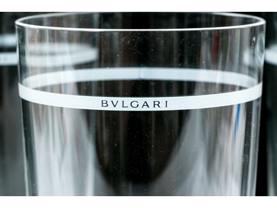 Set Of Four Vintage Bulgari By Rosenthal High Ball Glasses