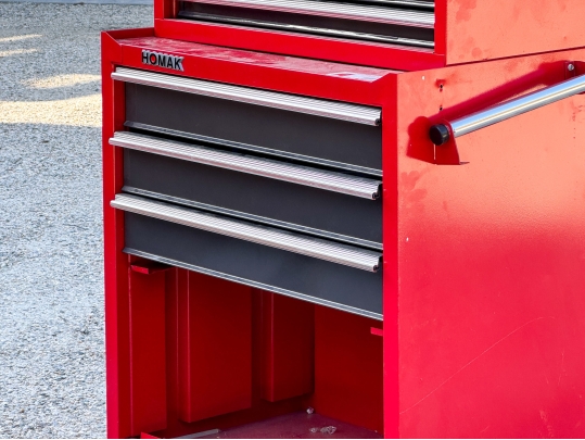Homak Red Metal Tool Cabinet