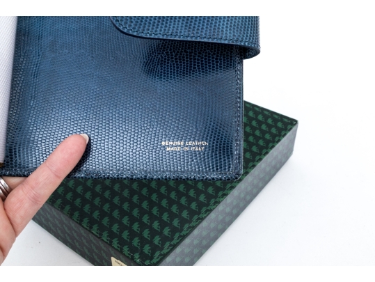 Bergdorf Goodman Gigliodoro Navy Book Photo Album, Boxed