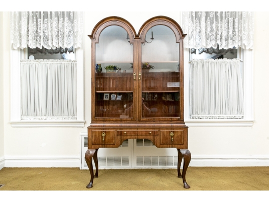 Vintage Double Arched Dutch Style Cabinet, Ca. 1900-1930
