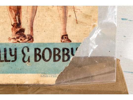 Collection Of Seven 1930's Stamford Theatre Movie Posters And  A 1953 Movie Poster