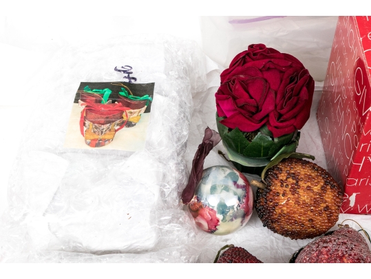 Collection Of Twenty-three Holiday Table Top And Ornaments