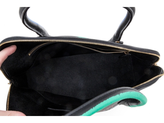 Balenciaga Ville Graffiti Leather Top Handle Bag