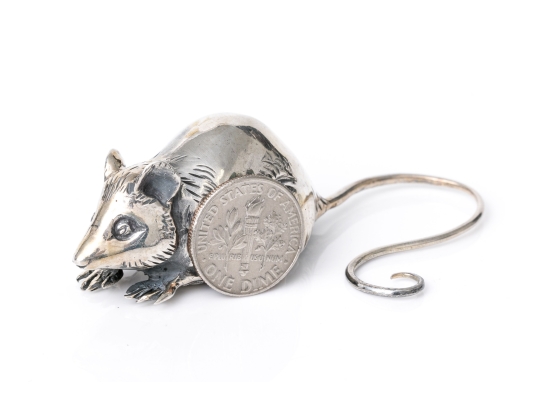 Buccellati Sterling Silver Miniature Endearing Mouse