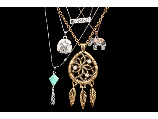 Alex + Ani Collection Of Necklace, Ring And Bracelet Jewelry Pieces