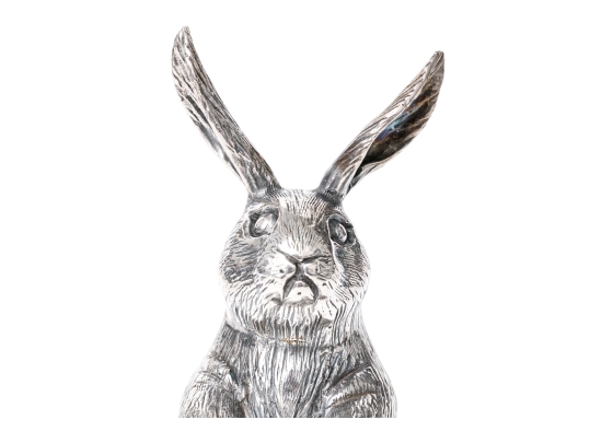 Buccellati Sterling Silver Miniature Adorable Standing Bunny Rabbit