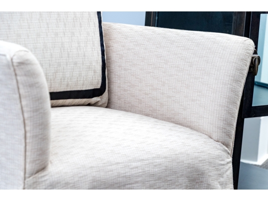 Single Custom Upholstered Accent Armchair