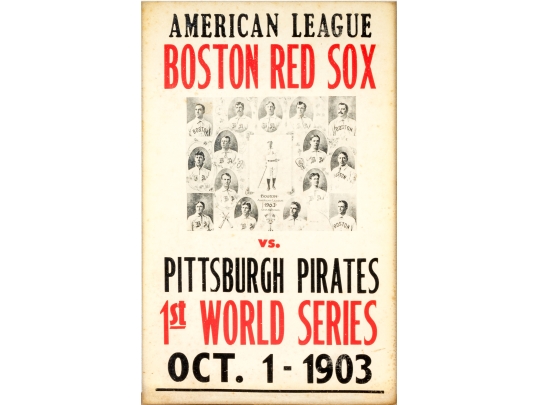 Collection Of Four Antique And Vintage Major League Baseball Posters With 1951 Pennant Poster