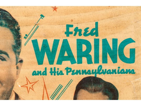 Collection Of Seven 1930's Stamford Theatre Movie Posters And  A 1953 Movie Poster
