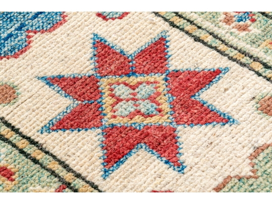 HAND KNOTTED ROOM SIZE PAKISTAN KAZAK WOOL CARPET - Apx. 9 X 12, NEW