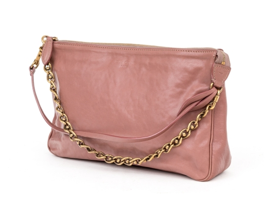 Louis Vuitton Rose Cuir Boudoir Pochette, With Dust Bag