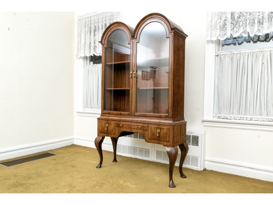 Vintage Double Arched Dutch Style Cabinet, Ca. 1900-1930