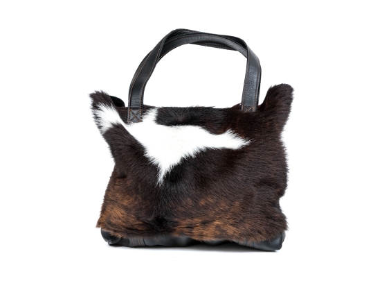 Wasem, Made By Miriam DeMuth Brown Leather Hobo Bag