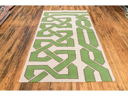 Hand Woven Wool 'Alameda' Surya Carpet, 8' X 5', New