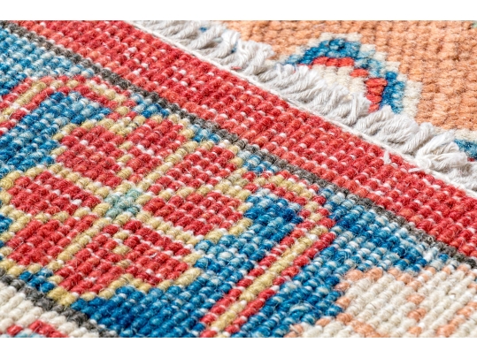 HAND KNOTTED ROOM SIZE PAKISTAN KAZAK WOOL CARPET, APX 9 X 12, NEW