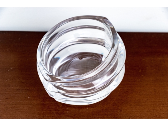 Collection Of Crystal & Glass Serving And Decorating Wares, Including Orrefors And Lalique