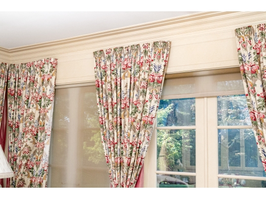 Substantial Group Of Luxurious Custom Curtains And Liners