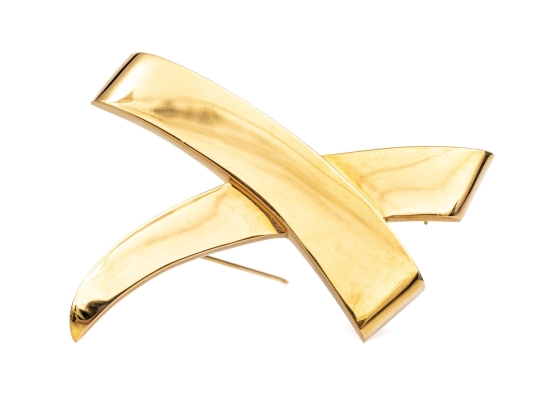 Tiffany & Co. 18k Yellow Gold Paloma PIcasso Iconic Jumbo Graffiti 