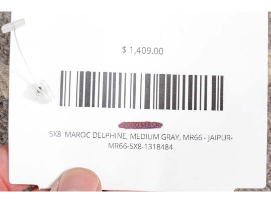 Flat Weave Wool 'Maroc Delphine', 8' X 5', New