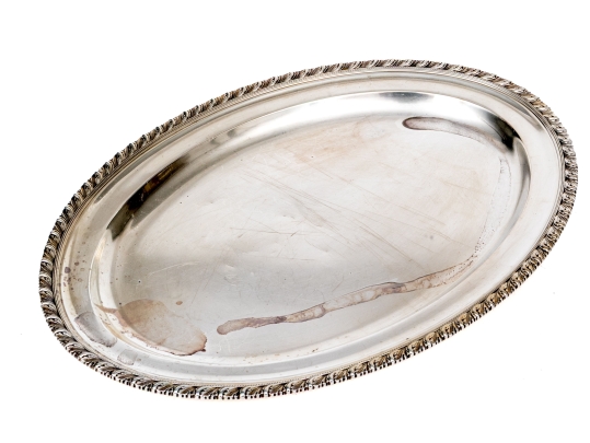 Tiffany & Co. Sterling Silver Oval Serving Platter, 36.64 Ozt.