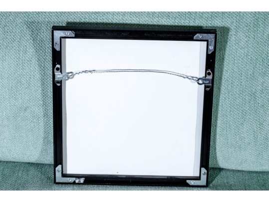 Signed Manna Binns Painting On Paper, Figural, 2001