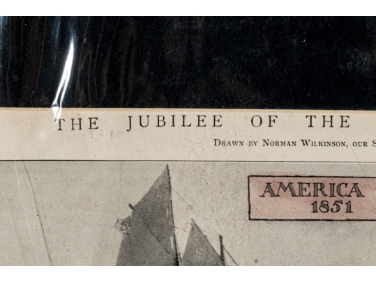 Two Antique Illustrated Pages 