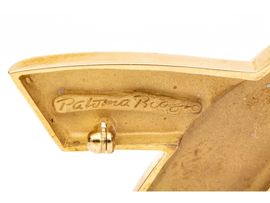 Tiffany & Co. 18k Yellow Gold Paloma PIcasso Iconic Jumbo Graffiti 