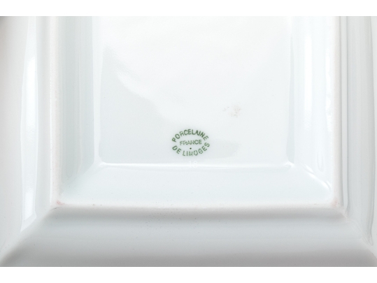 Cartier Fabulous Double Crocodile Limoge Porcelain Trinket Tray, With Box