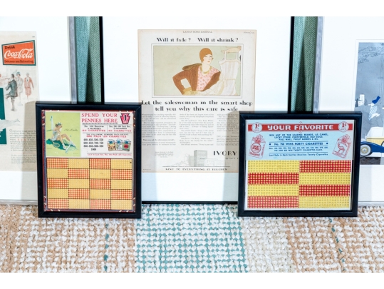 Collection Of Five Framed Works