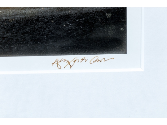 Alexander Casler (20th C.) “The Sands Of Gizah” Photographic Print, 1993