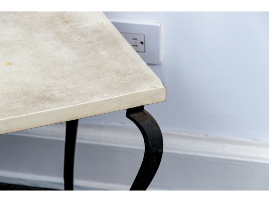 Antique Pair Of Side Tables, First Quarter 20th C.