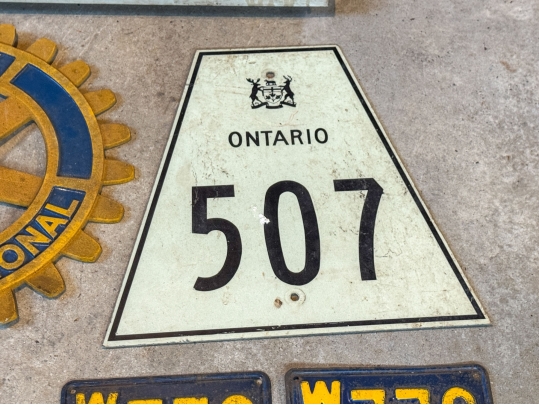 Signs & License Plates Collection