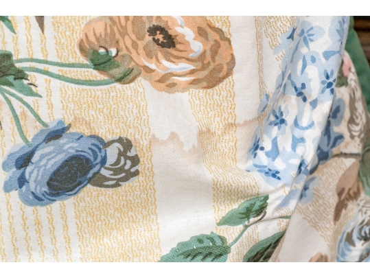 Pair Of Long Luxurious Custom Curtains