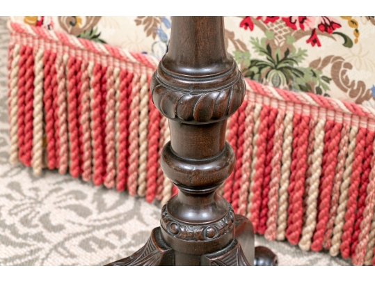 Antique Mahogany Wine Stand