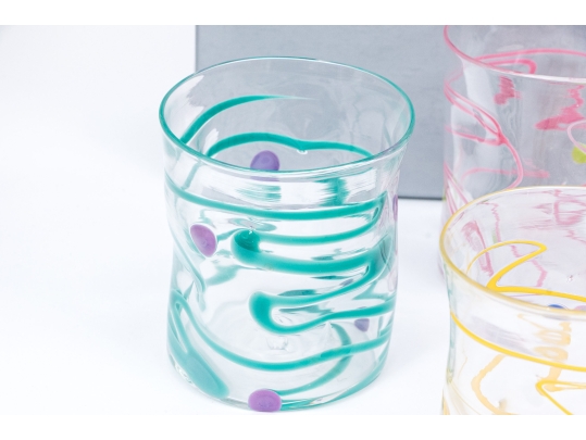 Four Hand-blown Galsses From The Lion's Paw
