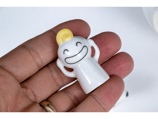 Vintage A Di Alessi Ceramics By Massimo Giacon 2007 Collection Set Of Ceramics