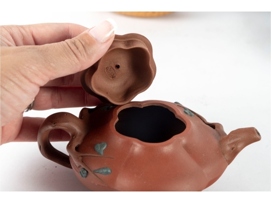 Five Chinese Yixing And Studio Art Teapots