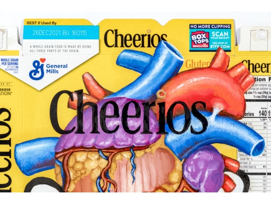 Paul Torgus (American [IL], B. 1968) “I Love You” Mixed Media, 2021