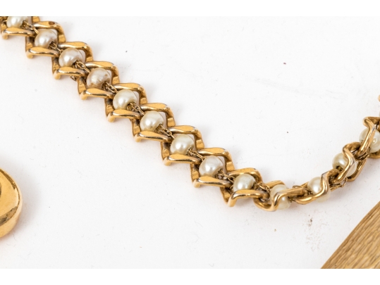 Collection Of Fashion And Limoge Brooches, Necklace And Two Jewelry Boxes