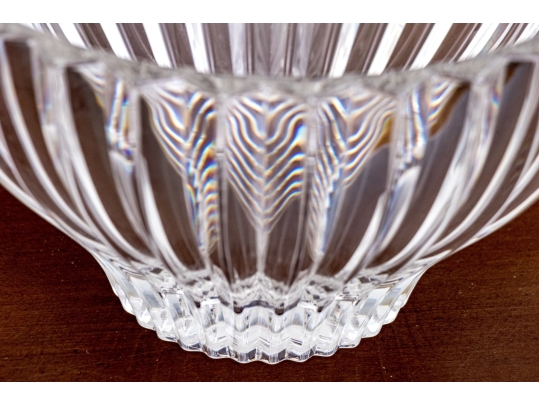 Elegant Waterford Marquis Crystal Footed Center Bowl